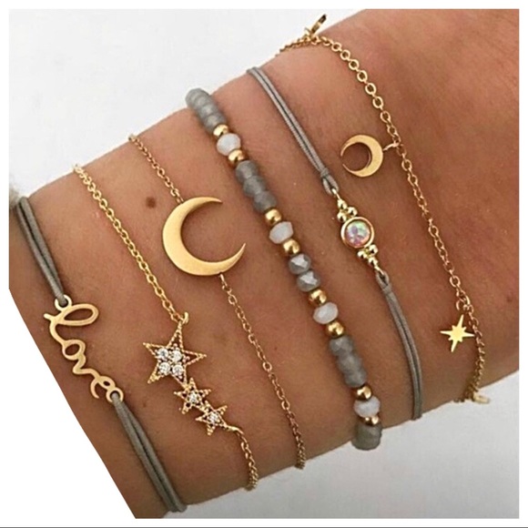mangostyle Jewelry - ❣️ Celestial Boho Adjustable Bracelet Set Of 6